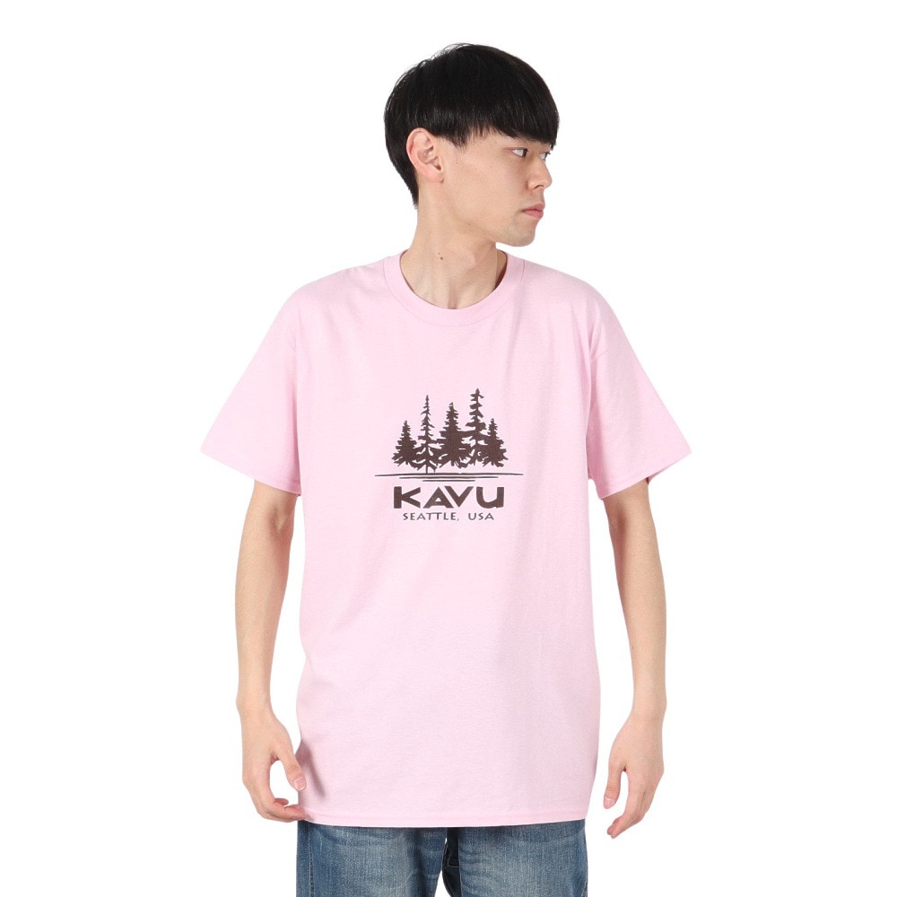 カブー（KAVU）（メンズ）バーベキューTシャツ 19822047 LPK