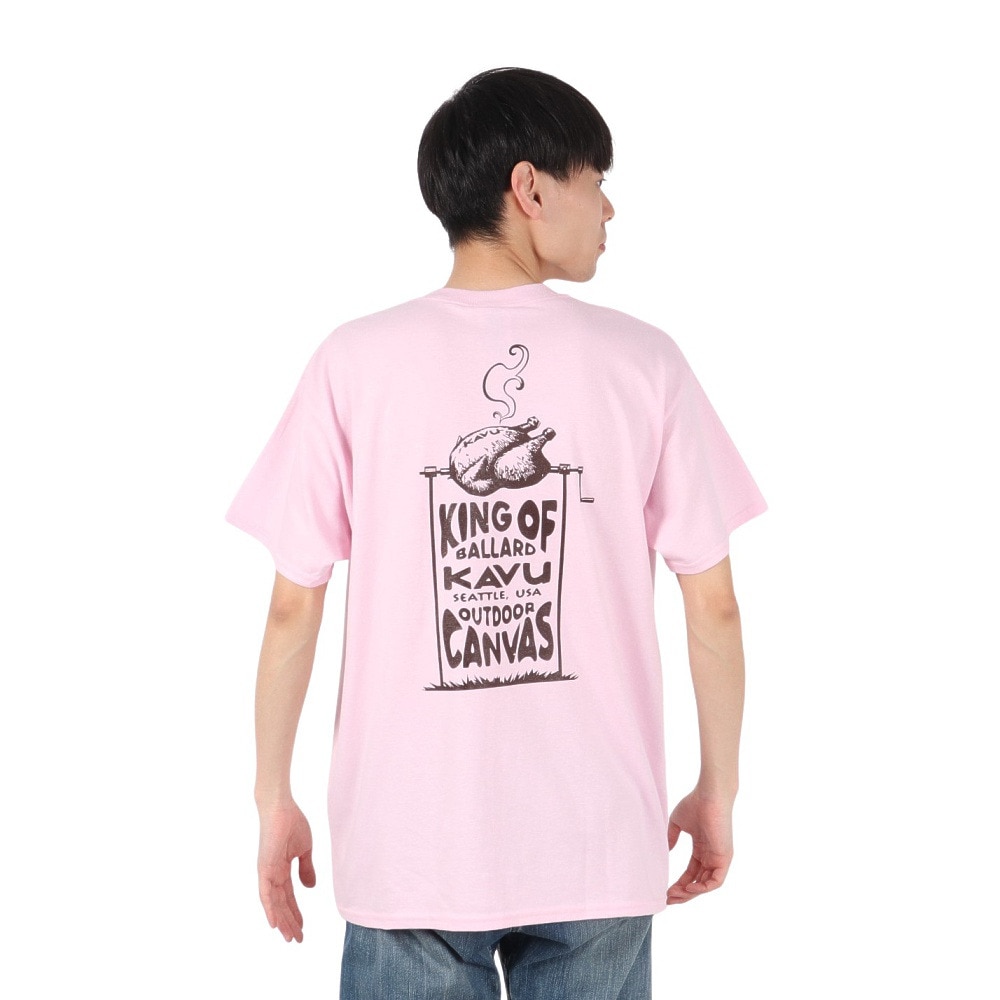 カブー（KAVU）（メンズ）バーベキューTシャツ 19822047 LPK