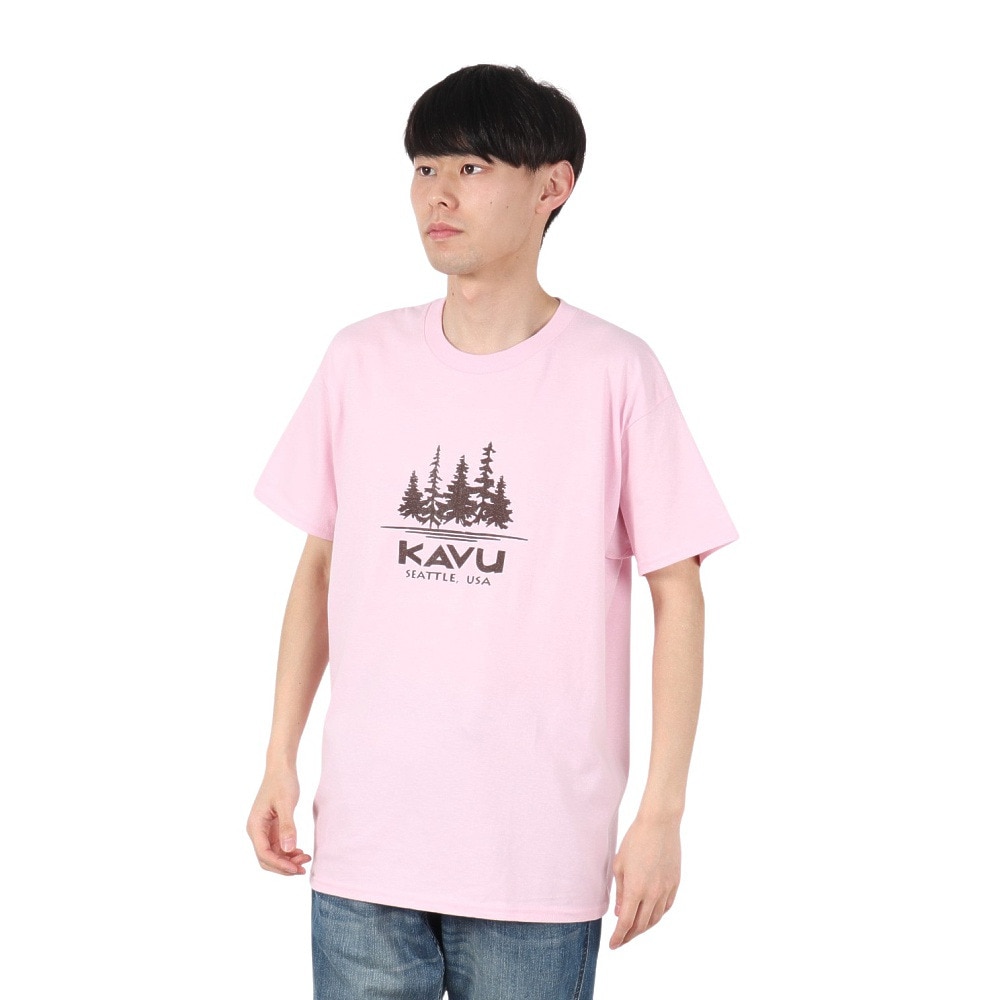 カブー（KAVU）（メンズ）バーベキューTシャツ 19822047 LPK