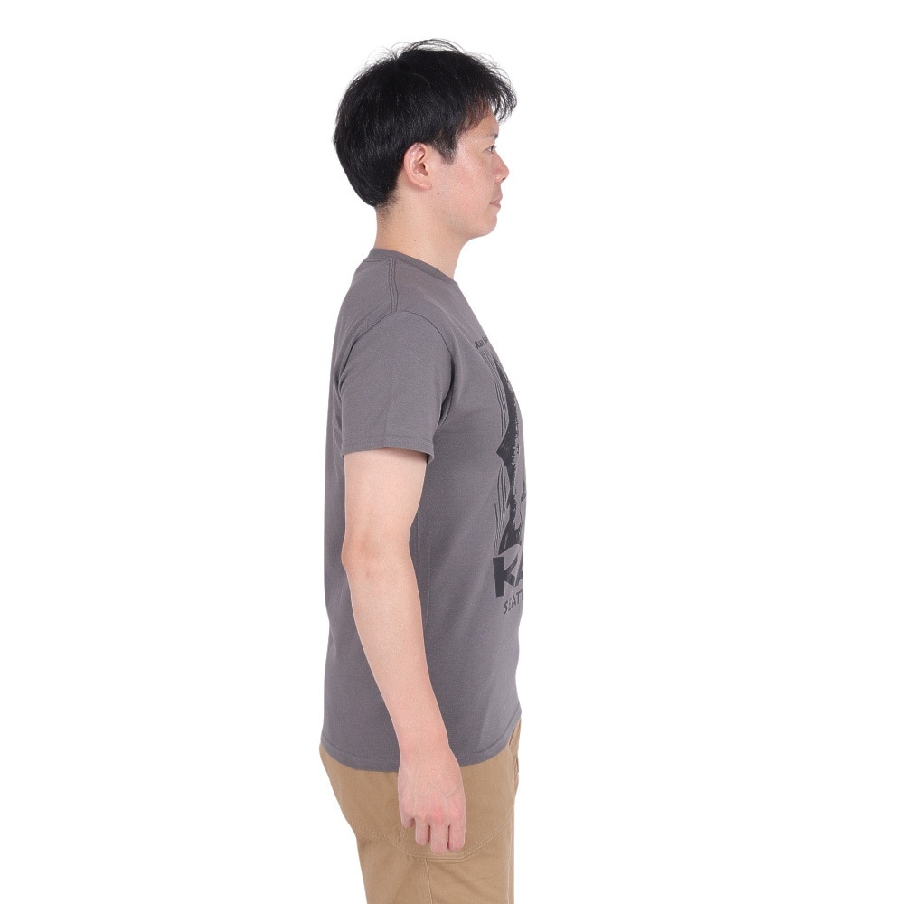 カブー（KAVU）（メンズ）サーモン半袖Tシャツ 19822053 CCL