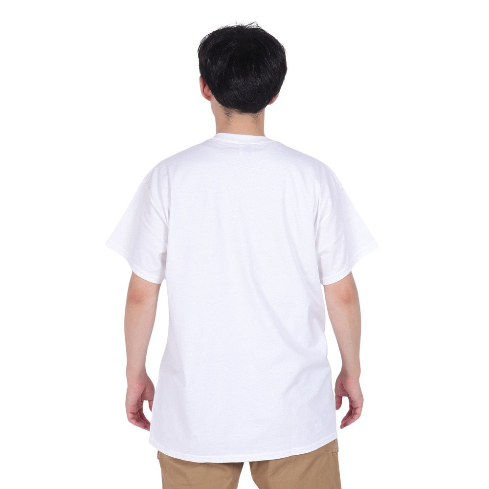 カブー（KAVU）（メンズ）サーモン半袖Tシャツ 19822053 WHT