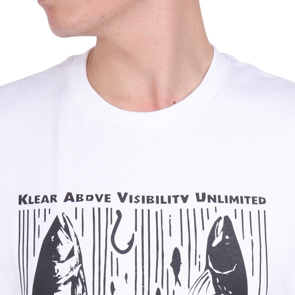 カブー（KAVU）（メンズ）サーモン半袖Tシャツ 19822053 WHT