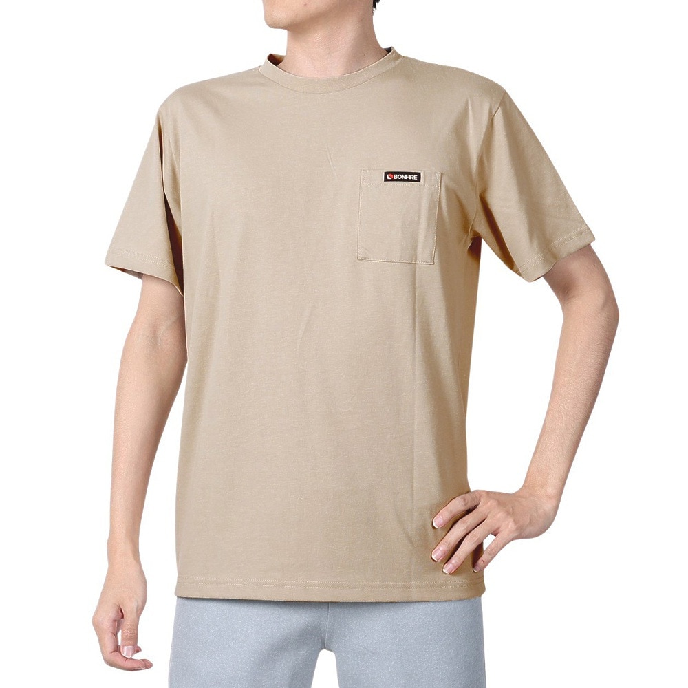 ボンファイア（Bonfire）（メンズ）MT.HOOD 半袖Tシャツ 50BNF4SCD2306 SBEG