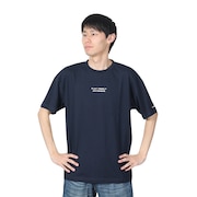 (メンズ)BACK MOUNTAIN 半袖Tシャツ 50BNF4SCD2308 NVY