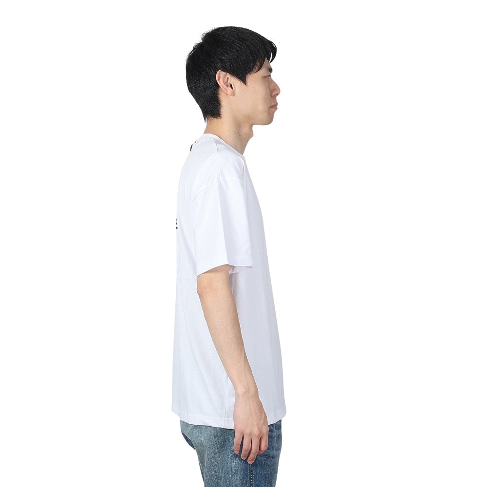 ボンファイア（Bonfire）（メンズ）BACK MOUNTAIN 半袖Tシャツ 50BNF4SCD2308 WHT