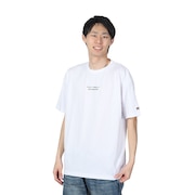 (メンズ)BACK MOUNTAIN 半袖Tシャツ 50BNF4SCD2308 WHT