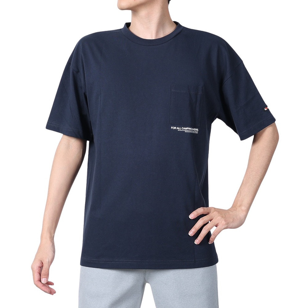 ボンファイア（Bonfire）（メンズ）WATERFALL 半袖Tシャツ 50BNF4SCD2309 NVY