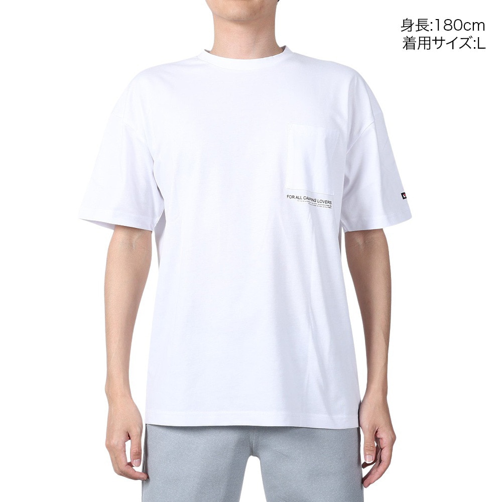 ボンファイア（Bonfire）（メンズ）WATERFALL 半袖Tシャツ 50BNF4SCD2309 WHT