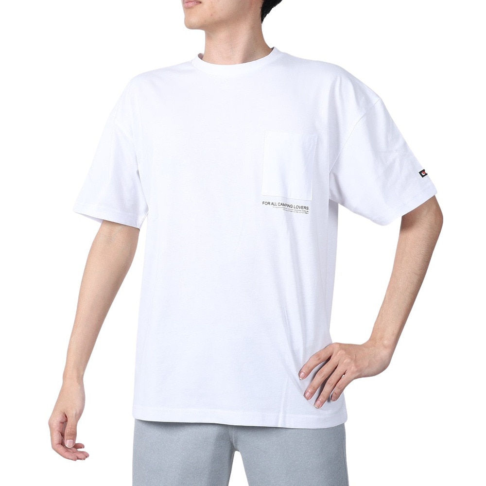 ボンファイア（Bonfire）（メンズ）WATERFALL 半袖Tシャツ 50BNF4SCD2309 WHT