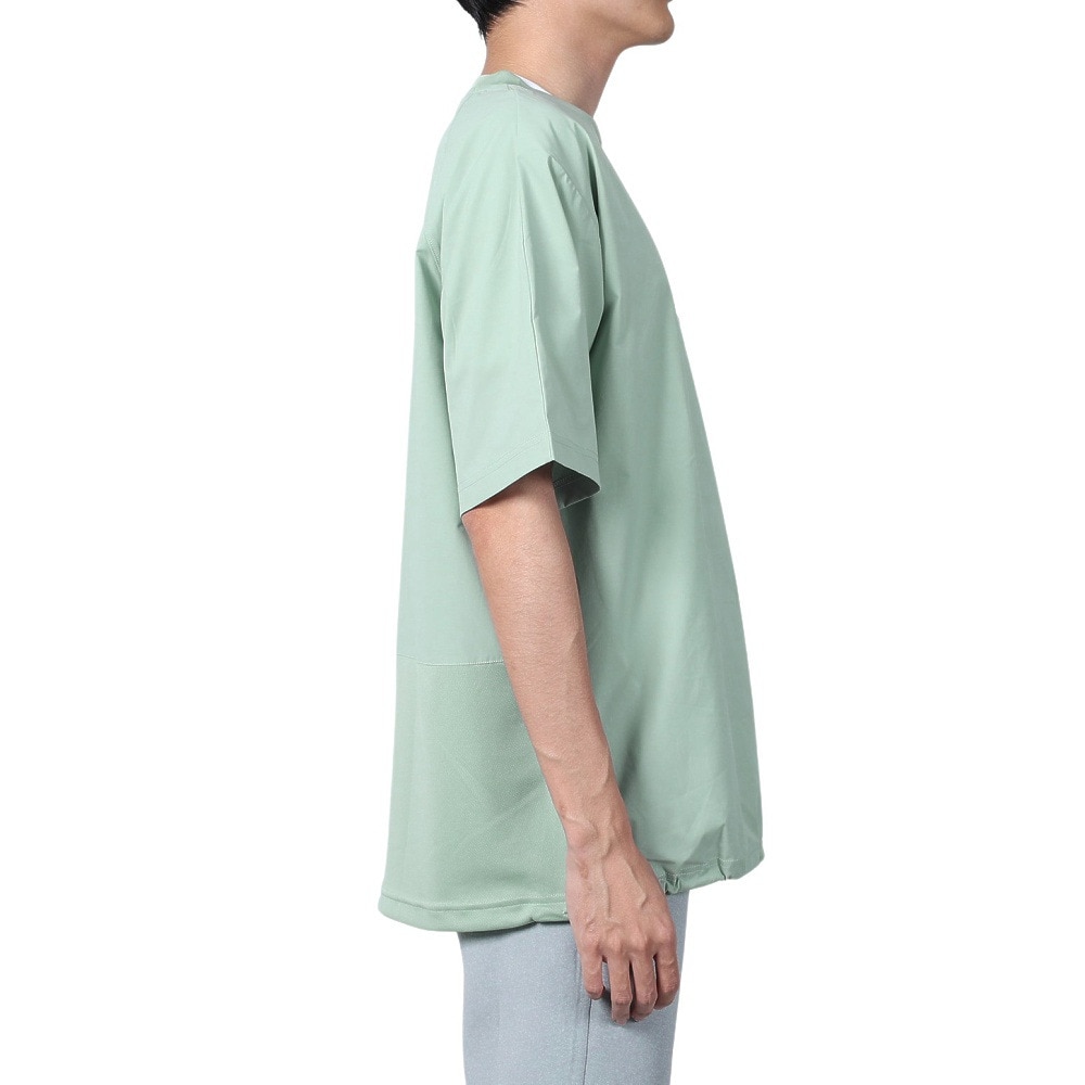 ボンファイア（Bonfire）（メンズ）速乾 撥水 ストレッチ BACKMESH.P 半袖 Tシャツ 50BNF4SCD2312 MNT ミント ポケッタブル