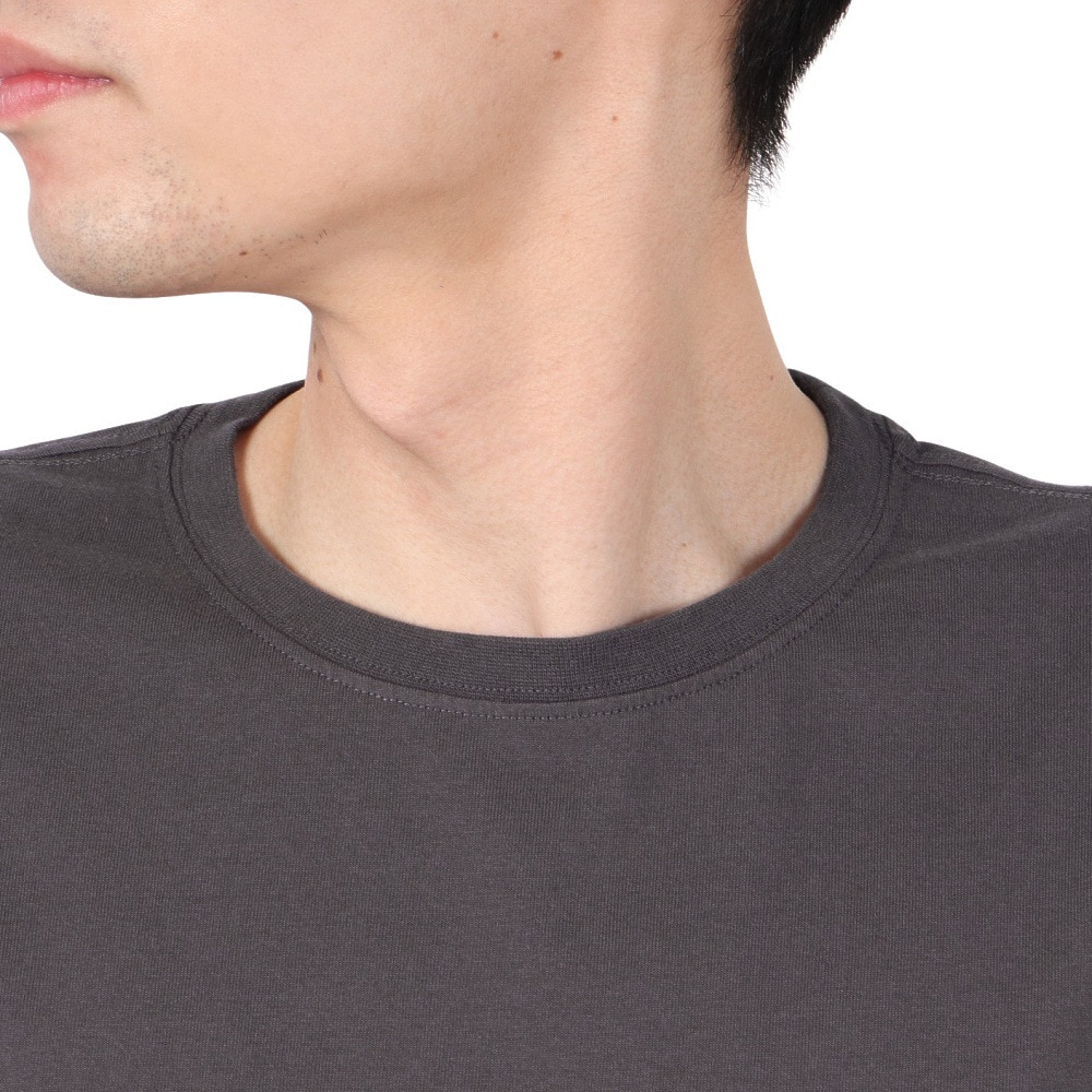 クリフメイヤー（KRIFF MAYER）（メンズ、レディース）アフロくん 半袖ポケTシャツ サボテン 2357801:17:CHARCOAL