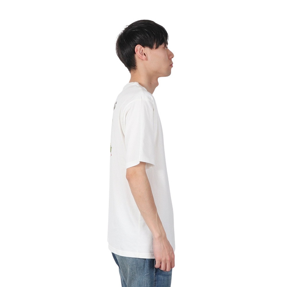 クリフメイヤー（KRIFF MAYER）（メンズ、レディース）アフロくん 半袖ポケTシャツ サボテン 2357801:5:OFF