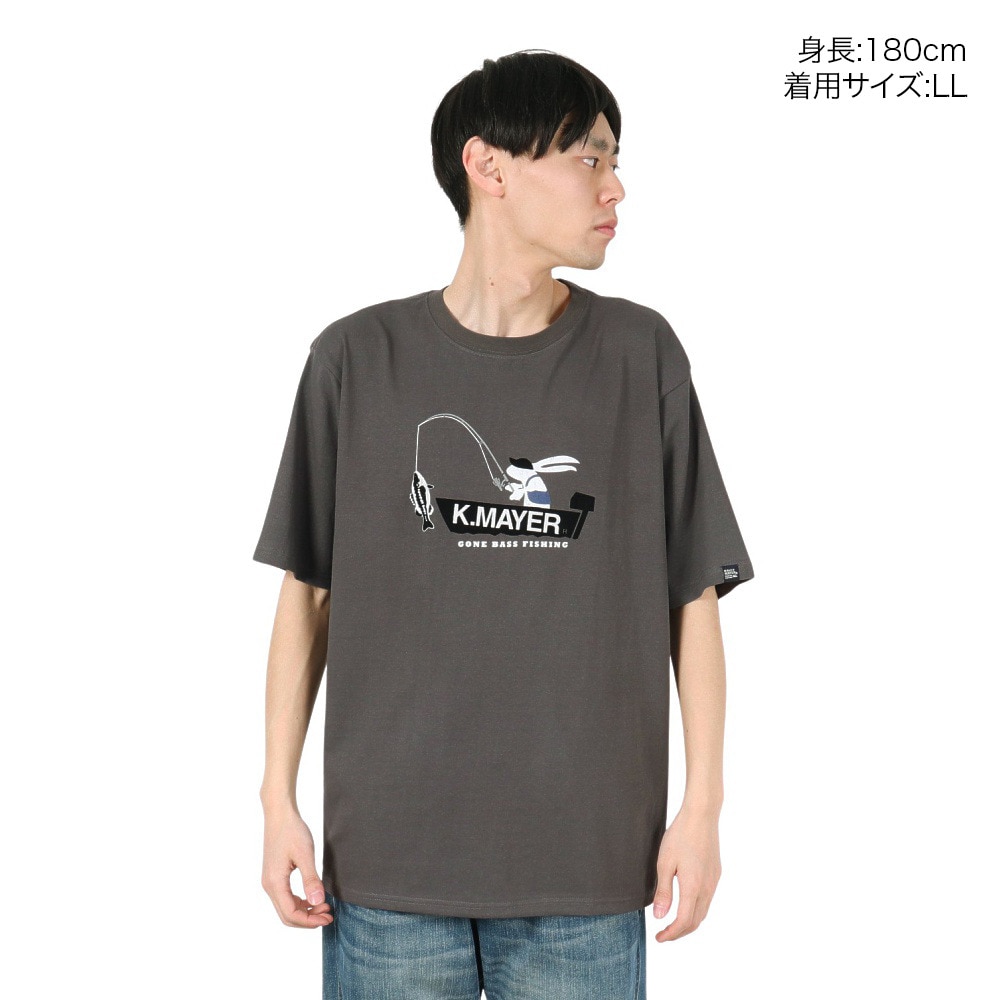 クリフメイヤー（KRIFF MAYER）（メンズ）ウェットプロテクト 半袖Tシャツ 釣り 2357806:17:CHARCOAL