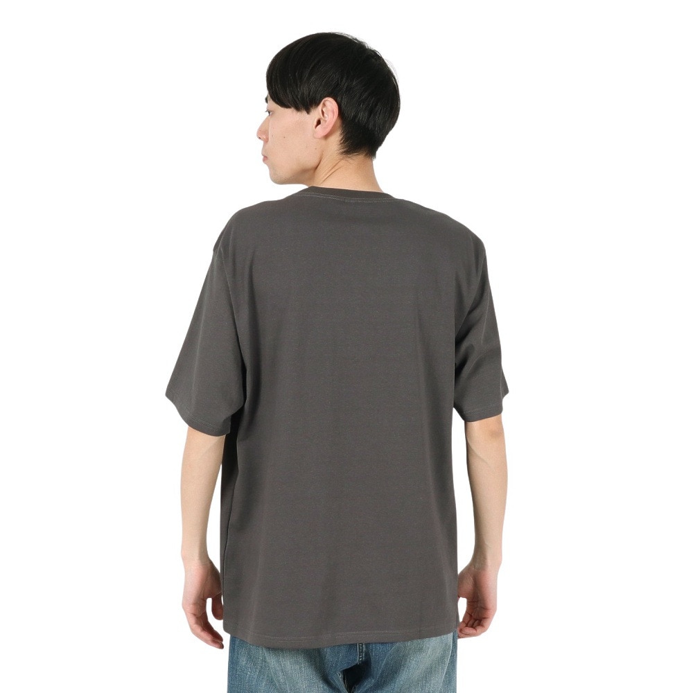 クリフメイヤー（KRIFF MAYER）（メンズ）ウェットプロテクト 半袖Tシャツ 釣り 2357806:17:CHARCOAL