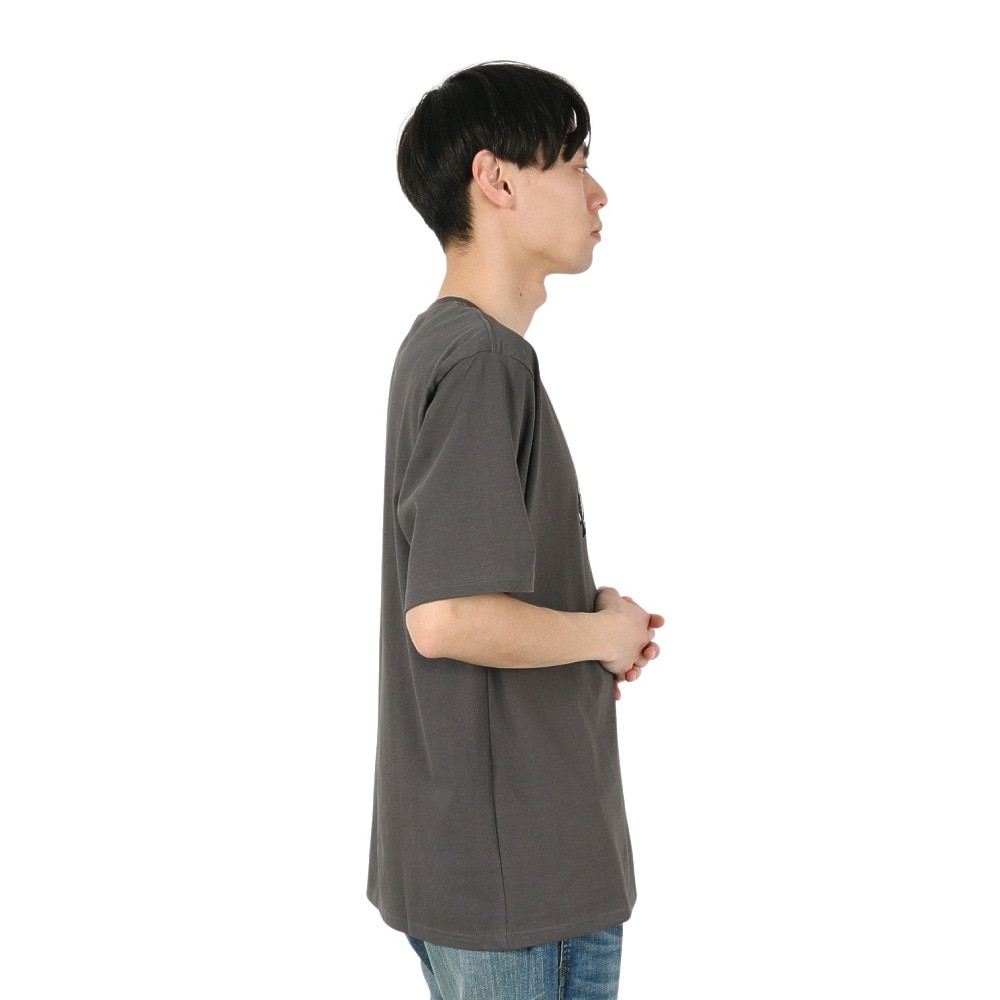 クリフメイヤー（KRIFF MAYER）（メンズ）ウェットプロテクト 半袖Tシャツ 釣り 2357806:17:CHARCOAL