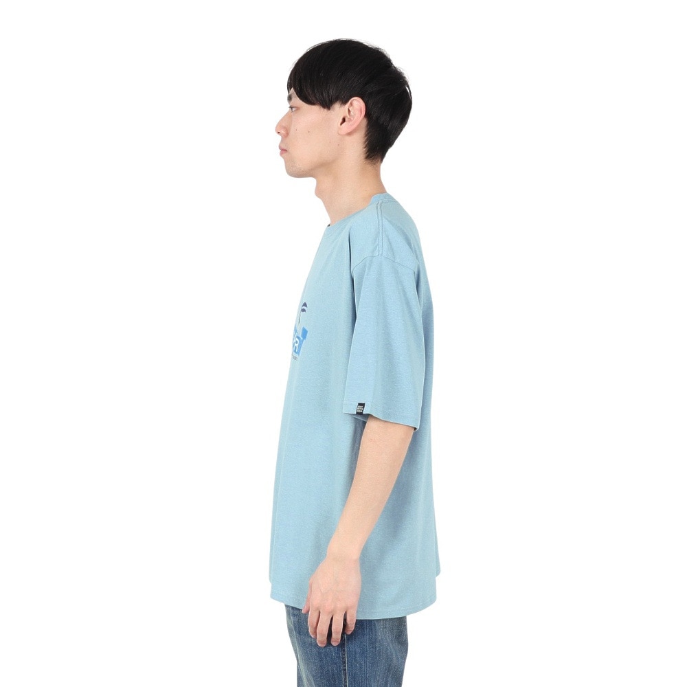 クリフメイヤー（KRIFF MAYER）（メンズ）ウェットプロテクト 半袖Tシャツ 釣り 2357806:70:SAX