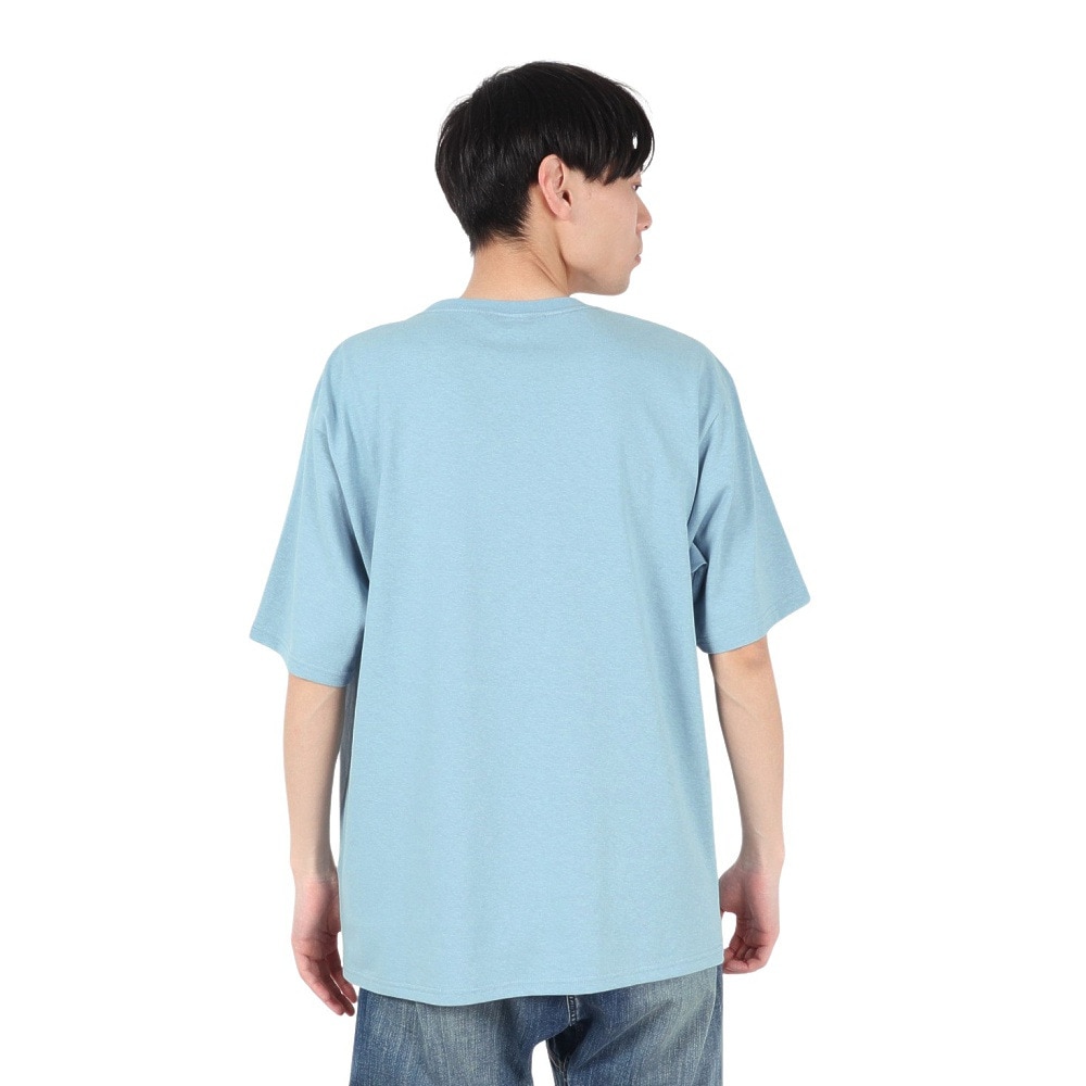 クリフメイヤー（KRIFF MAYER）（メンズ）ウェットプロテクト 半袖Tシャツ 釣り 2357806:70:SAX