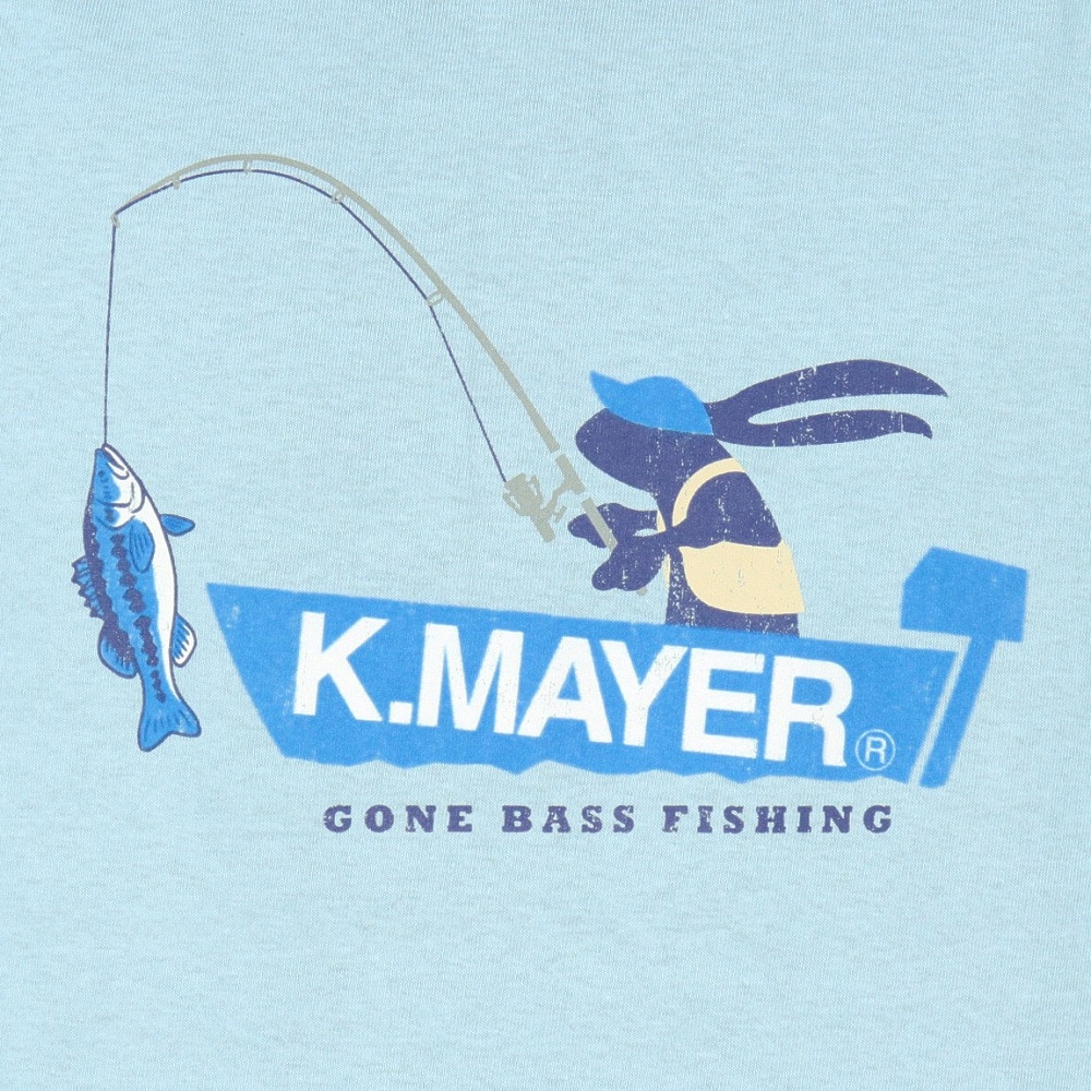 クリフメイヤー（KRIFF MAYER）（メンズ）ウェットプロテクト 半袖Tシャツ 釣り 2357806:70:SAX