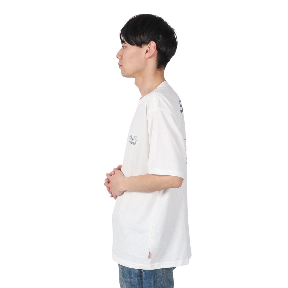 クリフメイヤー（KRIFF MAYER）（メンズ）スヌーピープリントTシャツ サーフ 2357810:5:OFF