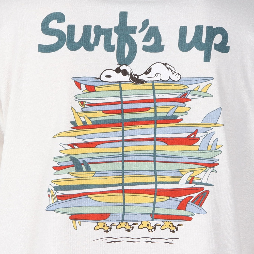 クリフメイヤー（KRIFF MAYER）（メンズ）スヌーピープリントTシャツ サーフ 2357810:5:OFF