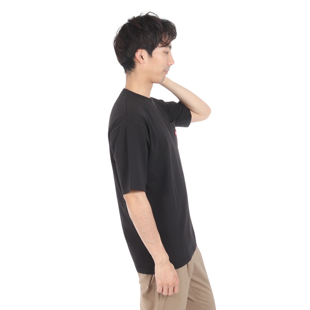 コールマン（Coleman）（メンズ）半袖Tシャツ 共地ポケット付き X5430A BLK