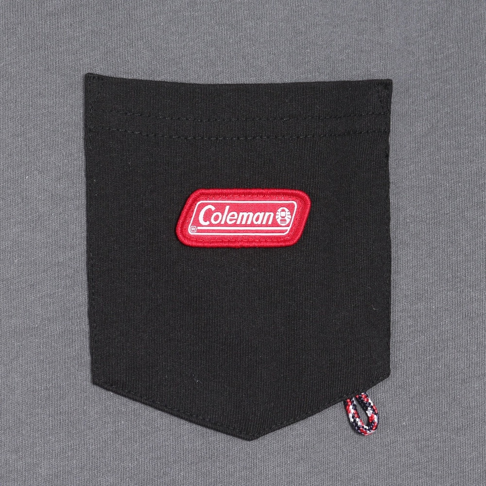 コールマン（Coleman）（メンズ）半袖Tシャツ 共地ポケット付き X5430A CGR