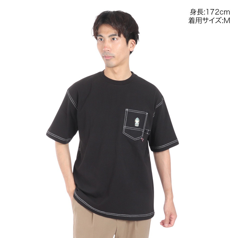 コールマン（Coleman）（メンズ）ペインター 半袖 Tシャツ X5432A BLK