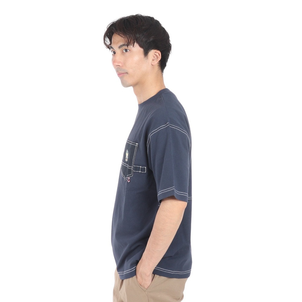 コールマン（Coleman）（メンズ）ペインター 半袖 Tシャツ X5432A NVY