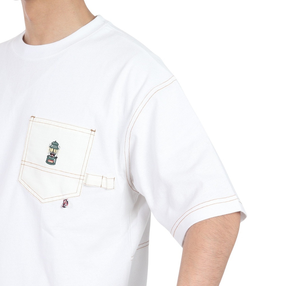 コールマン（Coleman）（メンズ）ペインター 半袖 Tシャツ X5432A WHT