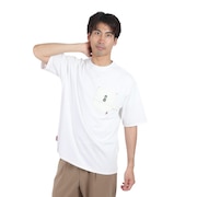 (メンズ)ペインター 半袖 Tシャツ X5432A WHT