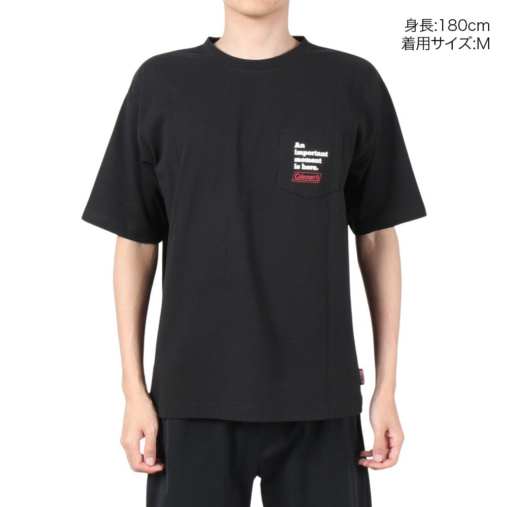コールマン（Coleman）（メンズ）カラーランタン 半袖Tシャツ X5433A BLK