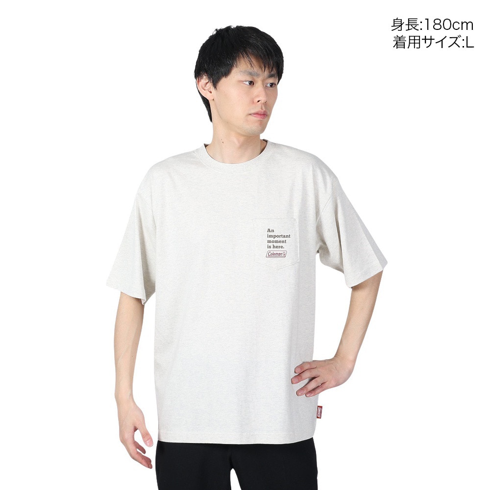 コールマン（Coleman）（メンズ）カラーランタン 半袖Tシャツ X5433A IGRY