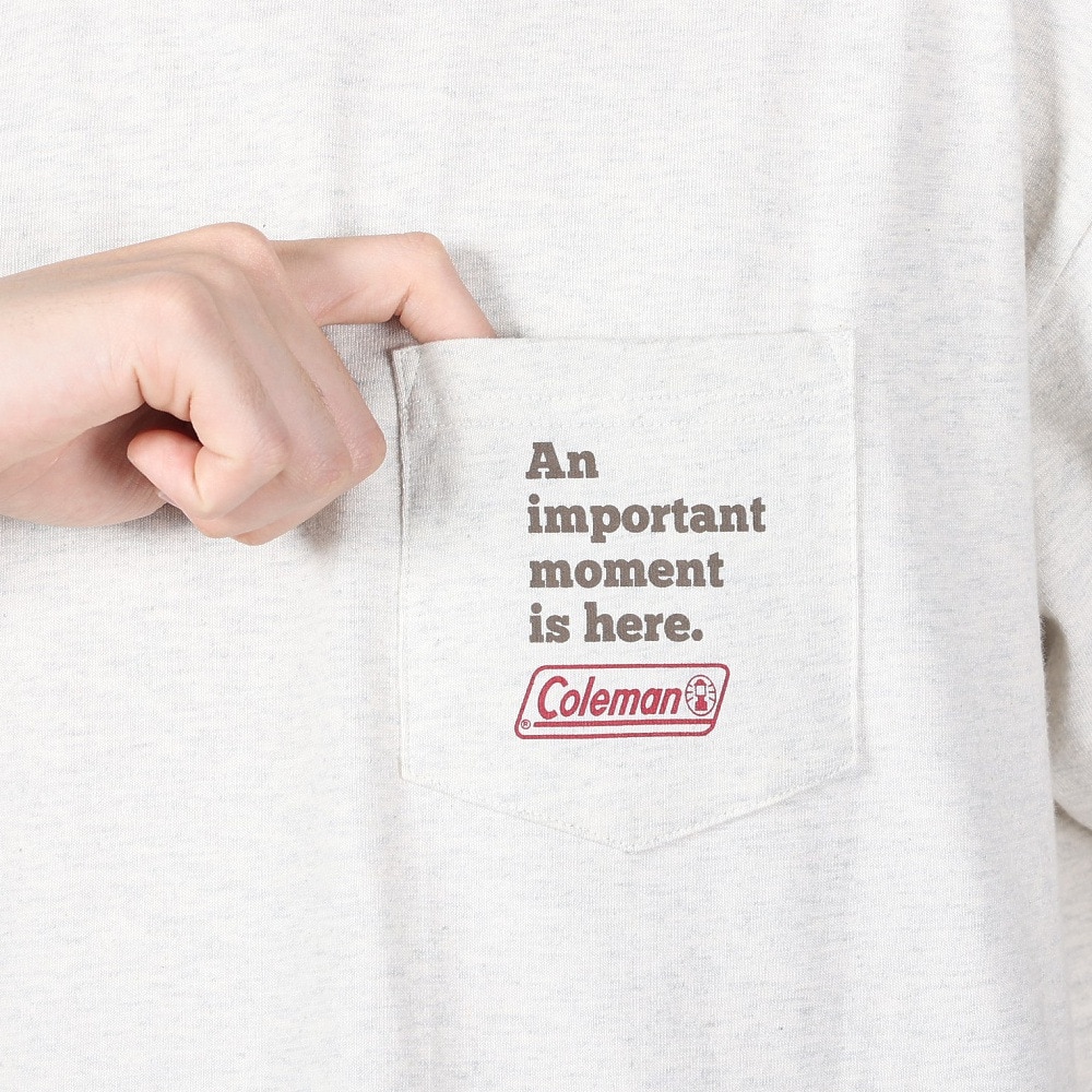 コールマン（Coleman）（メンズ）カラーランタン 半袖Tシャツ X5433A IGRY