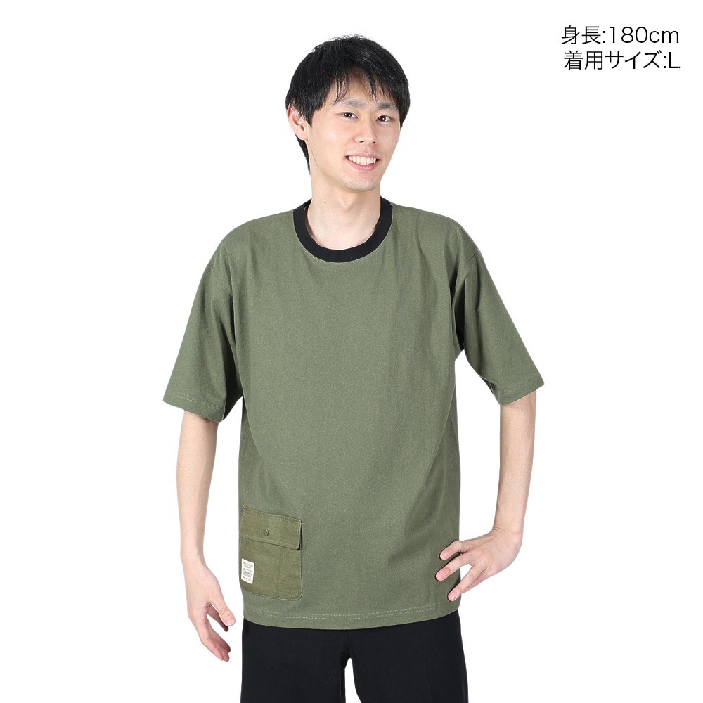 コールマン（Coleman）（メンズ）リンガーワッペン 半袖Tシャツ X5435A KHA