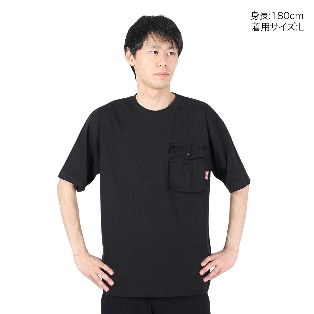 コールマン（Coleman）（メンズ）ドッグフォト 半袖Tシャツ X5437A BLK