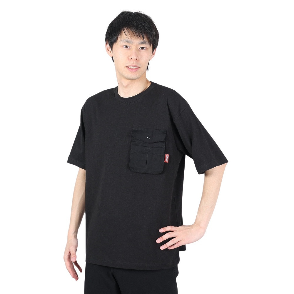 コールマン（Coleman）（メンズ）ドッグフォト 半袖Tシャツ X5437A BLK