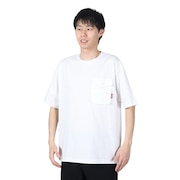 (メンズ)ドッグフォト 半袖Tシャツ X5437A WHT