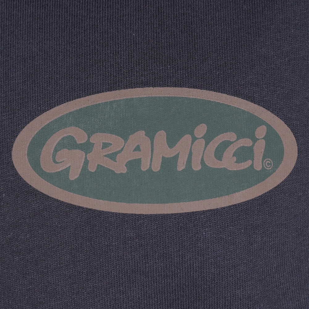 グラミチ（Gramicci）（メンズ、レディース）オーバル Tシャツ G4SU-T077-VGBLK