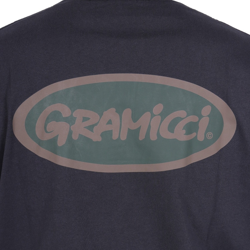 グラミチ（Gramicci）（メンズ、レディース）オーバル Tシャツ G4SU-T077-VGBLK