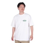 (メンズ、レディース)オーバル Tシャツ G4SU-T077-WHITE