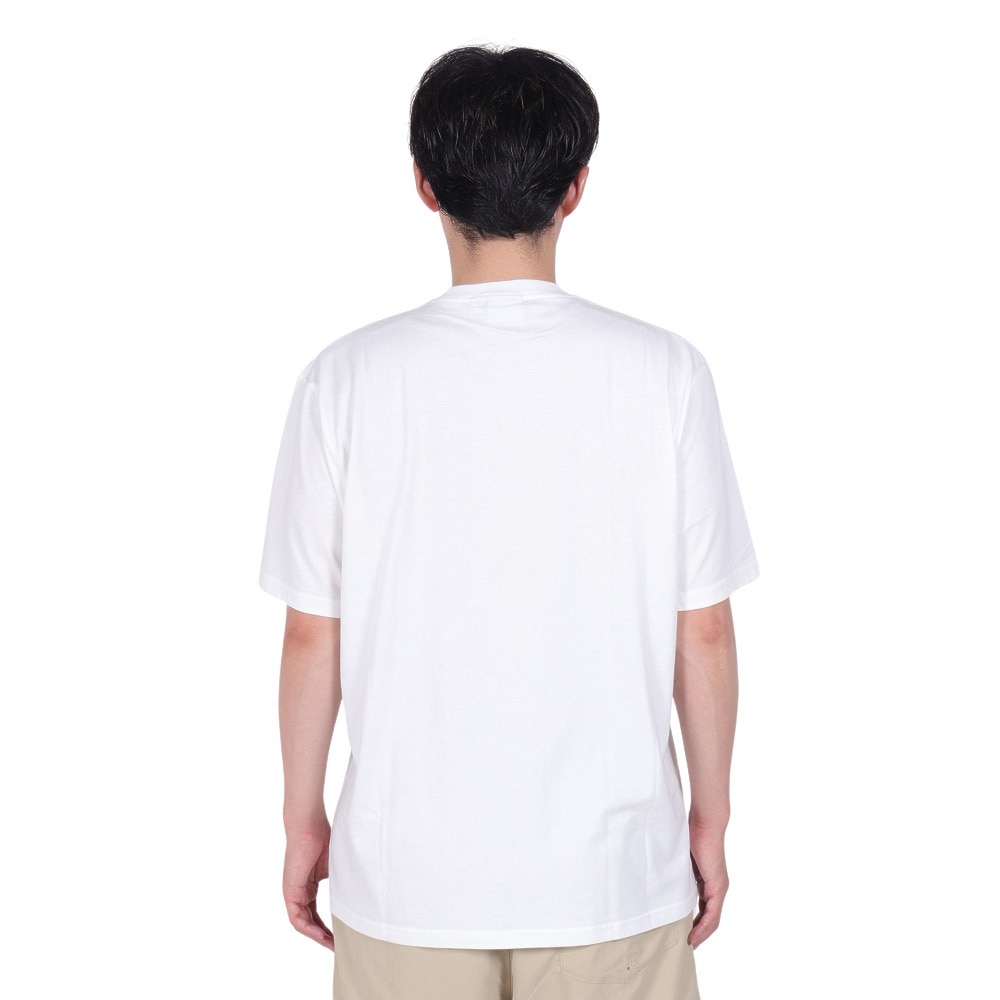 グラミチ（Gramicci）（メンズ、レディース）ワンポイント ロゴ 半袖Tシャツ G4SU-T096-WHITE