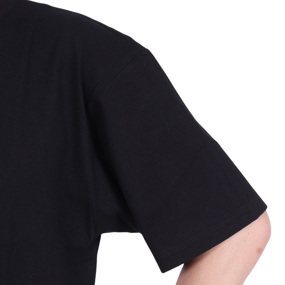 ワイルドシングス（WILD THINGS）（メンズ）バースプレイス 半袖Tシャツ WT24063K-BLACK