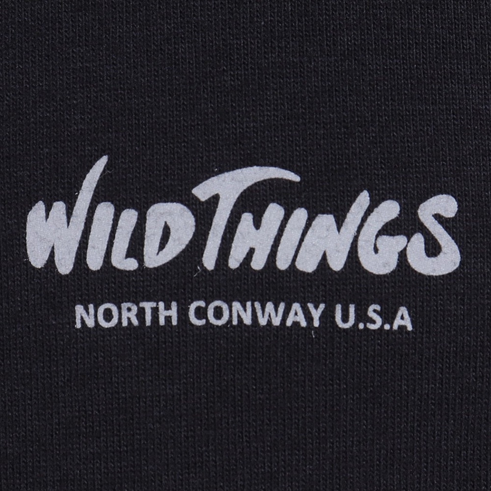 ワイルドシングス（WILD THINGS）（メンズ）バースプレイス 半袖Tシャツ WT24063K-BLACK