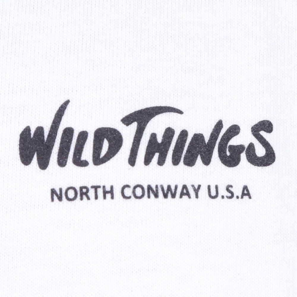 ワイルドシングス（WILD THINGS）（メンズ）バースプレイス 半袖Tシャツ WT24063K-WHITE