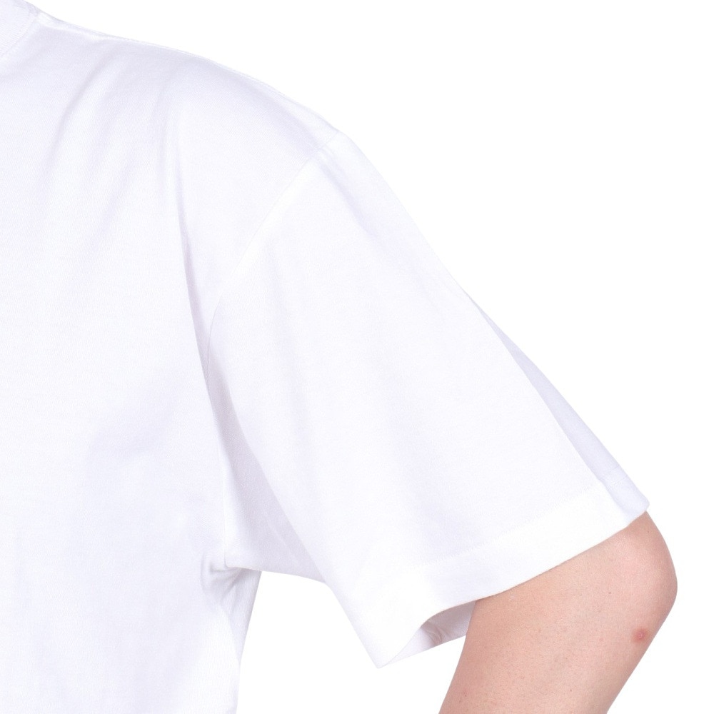 ワイルドシングス（WILD THINGS）（メンズ）ボックス ロゴ 半袖Tシャツ WT24062K-WHITE