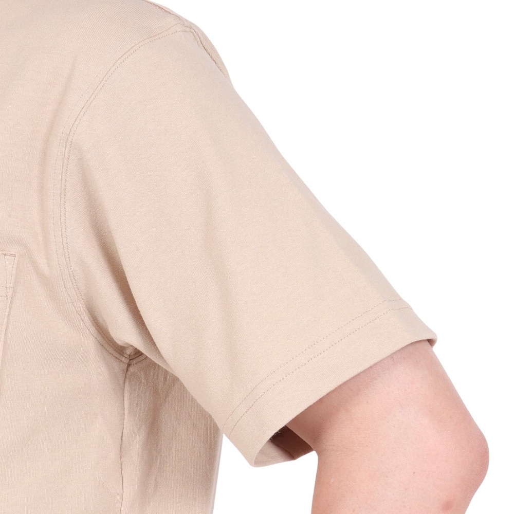ジャックウルフスキン（JackWolfskin）（メンズ）オーガニックコットン100％ 半袖Tシャツ PAW IN POCKET SS T 2 5023434_5471