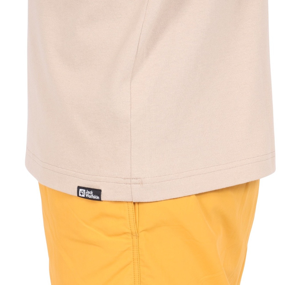 ジャックウルフスキン（JackWolfskin）（メンズ）オーガニックコットン100％ 半袖Tシャツ PAW IN POCKET SS T 2 5023434_5471