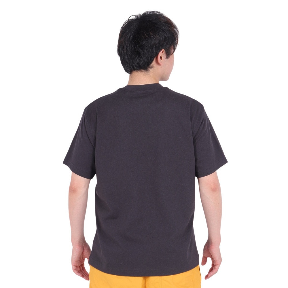 ジャックウルフスキン（JackWolfskin）（メンズ）オーガニックコットン100％ 半袖Tシャツ PAW IN POCKET SS T 2 5023434_6350