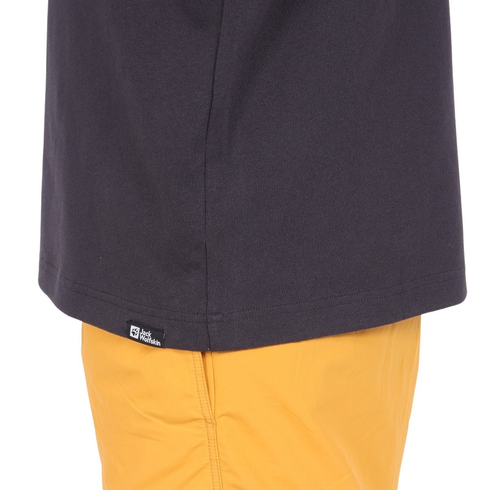 ジャックウルフスキン（JackWolfskin）（メンズ）オーガニックコットン100％ 半袖Tシャツ PAW IN POCKET SS T 2 5023434_6350