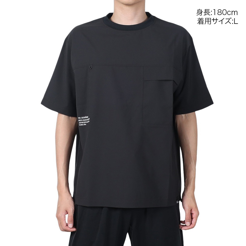 ジャックウルフスキン（JackWolfskin）（メンズ）撥水 ストレッチ 半袖Tシャツ UR ACTIVE AIR SS T 2 5028523_6000